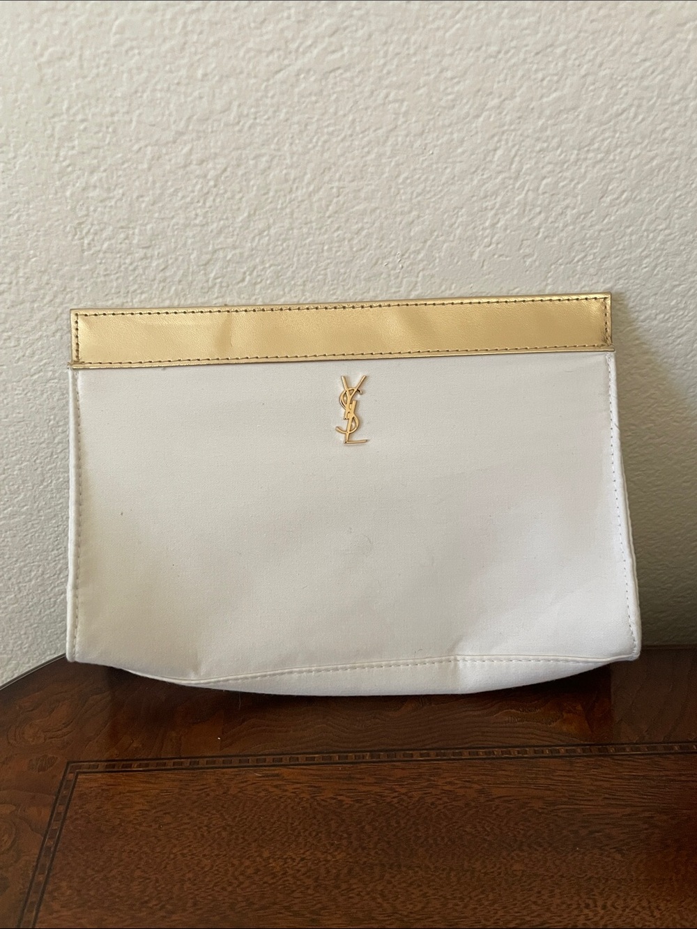 Vintage Yves Saint Laurent Parfums Mini Clutch Bag